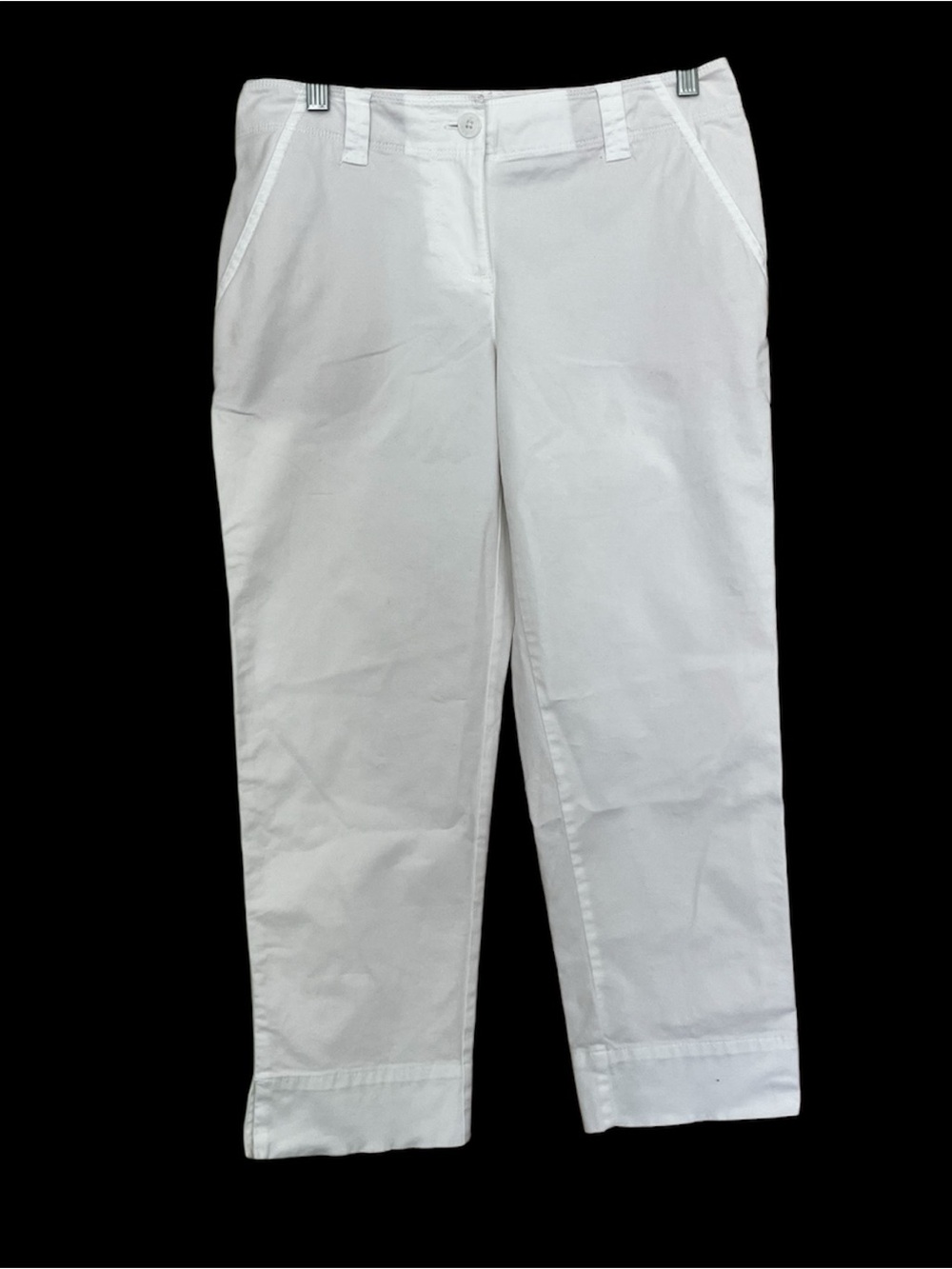 Tommy Bahama White Women's Capris Sz 2